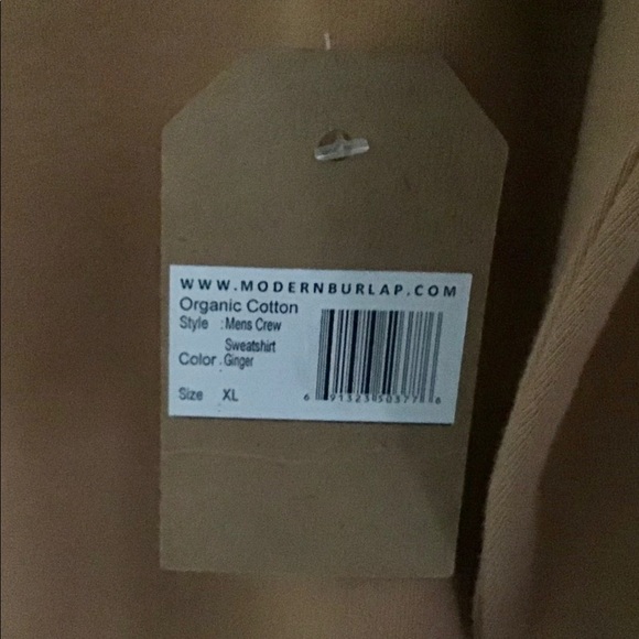 💵MODERN BURLAP NWT ginger long sleeve shirt - Picture 5 of 11